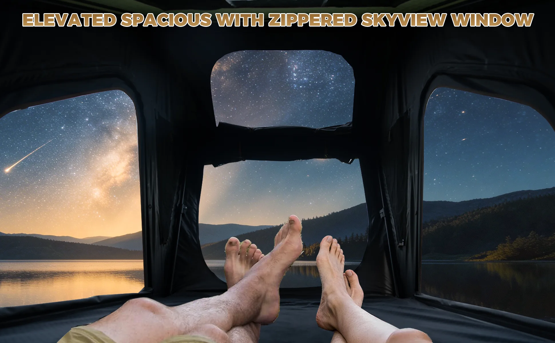 Aluminum Hard-Shell Rooftop Tent