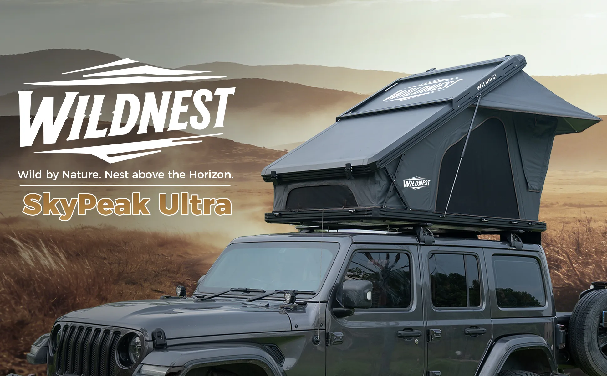Aluminum Hard-Shell Rooftop Tent